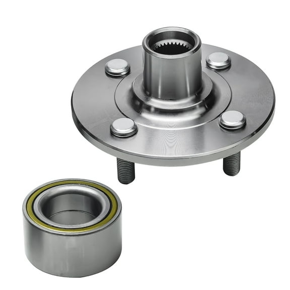 Detroit Axle - Front Wheel Hub Bearing Assembly Replacement for 1994-2002 Saturn SC1 SC2 SL SL1 SL2 SW1 SW2
