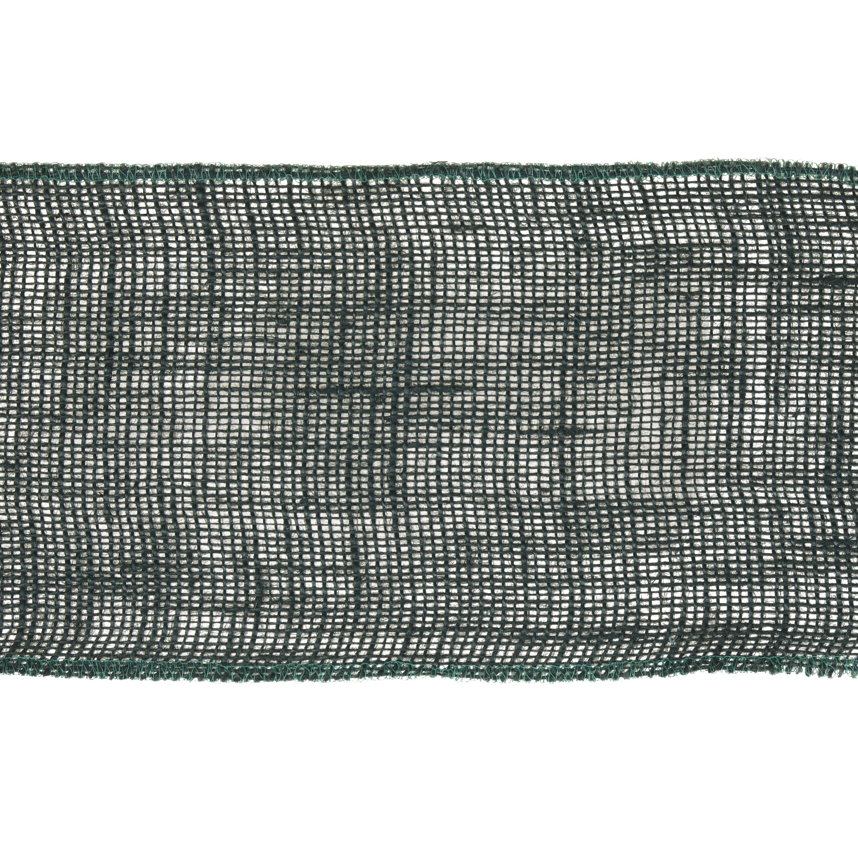 Love, Laugh, Craft Jute Burlap Roll Precut, Finished Edges, 6"W x 5-Yards, Green