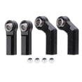 thumbnail image 1 of 4Pcs RC Car Ball Joint for 1/10 Model Car M4 Metal CW Positive Thread 7.0 Tool 2 Curved 2 Straight Black, 1 of 4