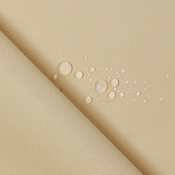 Ottertex Canvas Fabric Waterproof Outdoor 60" Wide 600 Denier 15 Colors Sold by The Yard (1 Yard, Beige)