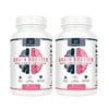 NUvanna Brain Booster Nootropic Formula - Supports Advanced Focus, Improve Memory & Cognition - Reduces Stress - Non GMO & Gluten Free Supplement - 60 Capsules - 2 Bottles