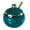 Round Dark Green, variant on Tongina Ceramic Sugar Bowl Container with Lid and Spoon Spice Seasoning Box Ceramic Condiment Pot Condiment Jar for Counter Pink
