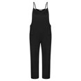 thumbnail image 6 of Chama Casual Jumpsuits for Women Loose Baggy Sleeveless Overalls Rompers, 6 of 11