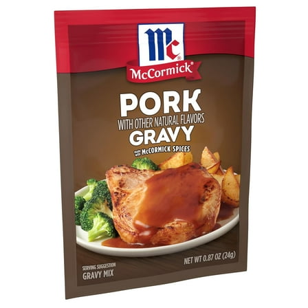 McCormick Pork Gravy Mix, 0.87 oz