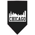 thumbnail image 1 of Chicago Skyline Screen Print Bandana Black Large, 1 of 1