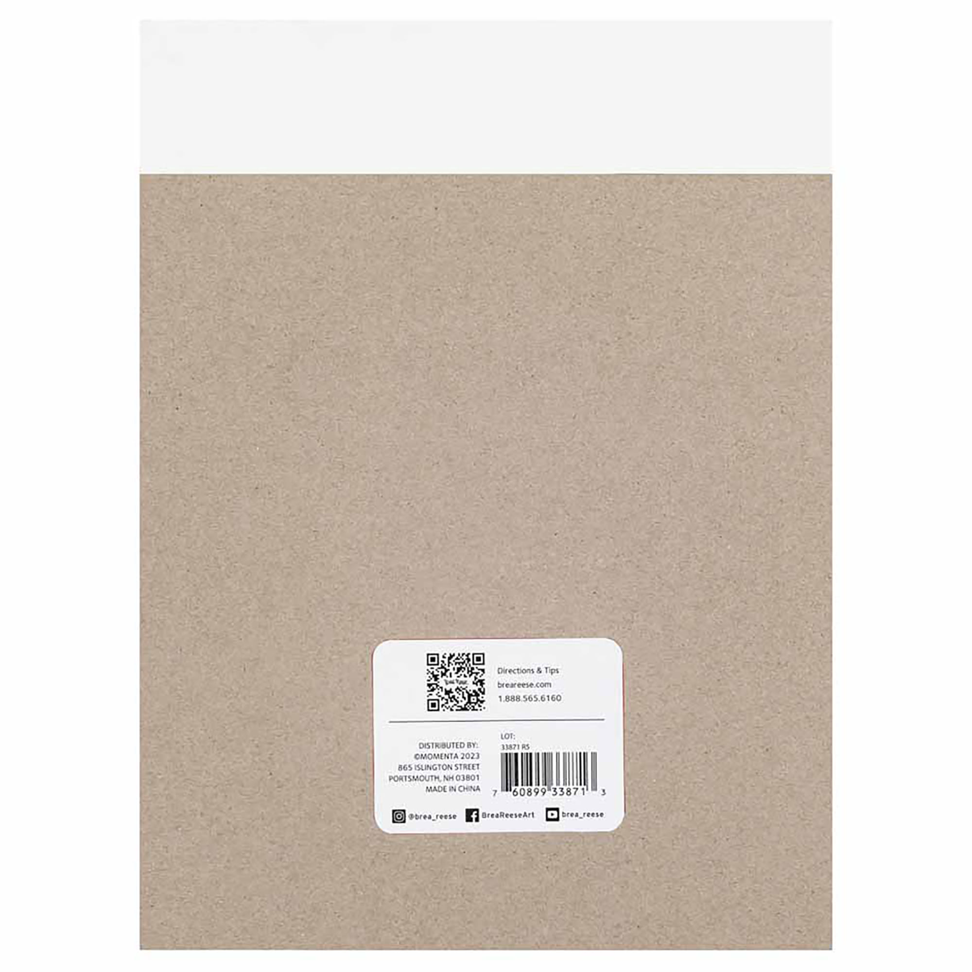 Brea Reese: Marker Paper Pad 50 Sheets - 9x12" - 75lb, Acid-Free, Durable & Smooth Surface, Perfect for Blending Markers, Adult Art Supplies