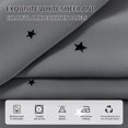 thumbnail image 3 of Cortina XiDi Star Unicorn Kids Blackout, 160 x 132 cm, gris, 2 unidades, 3 of 8