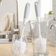 thumbnail image 2 of Long Handle No Dead Angle Cleaning Bottle Brush, 2 of 5