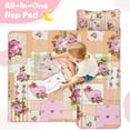 thumbnail image 4 of Pioneer Flower Floral Print Pattern Toddler Nap Mats for Kids Preschool,Sleeping Mat Bag or Kids,Toddler Sleeping Bag,Toddler Nap Mat or Daycare, 4 of 6