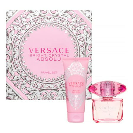 Versace Bright Crystal Perfume Gift Set for Women, 2 (Alien Perfume Gift Set Best Price)