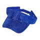 thumbnail image 1 of Bling Rhinestones Visor Hat Gorra de verano ajustable Trendy Casual Sun Protection Hat para mujeres Hombres Party Tennis Backpacking Outdoor Azul Fernando Visera de diamantes de imitación, 1 of 8