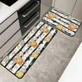 thumbnail image 4 of Vggrvlo Halloween 2PCS Kitchen Rugs Mats for Floor Non Slip Extra Thick Chenille Door Mat Machine Washable Bath Mats Halloween Decorations Outdoor, 4 of 6