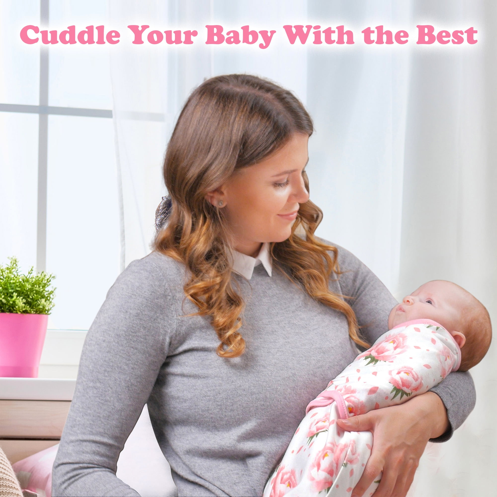 Baby Swaddles for Newborns - 3 Pack Baby Swaddles for 3-6 Months - Baby Swaddle Sleep Sack