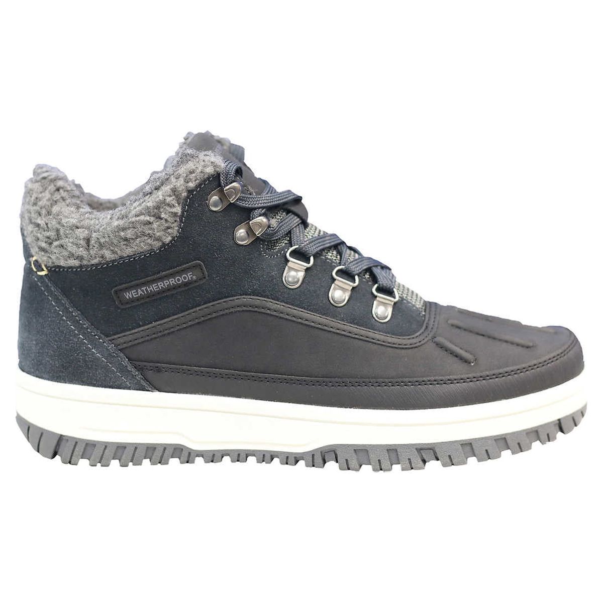 Weatherproof Landon Boots Men’s Size 11 Grey Waterproof Faux Fur Lined NWT Weatherproof Landon Men main image 2