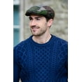thumbnail image 5 of Mucros Weavers 100% Wool Tweed Irish Patchwork Flat Cap Made in Ireland, 5 of 7