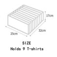 thumbnail image 3 of Hugtrwg Caja Almacenamiento para Armario Organizador Cajones Divisores para Ropa Interior Y Calcetines (gris Claro), 3 of 3