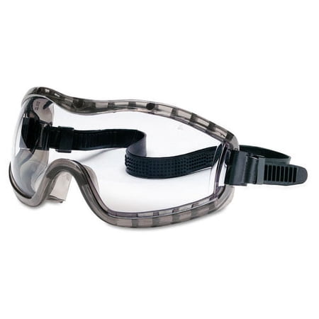 Stryker Safety Goggles, Chemical Protection, Black Frame | Bundle of 2 Each
