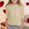 thumbnail image 2 of gcong Cute Clothes for Teens Girls' Short-Sleeve Shirts and Tops Crew Neck, Cute Graphic Tees for Girls Preppy Clothes for Kids, 2 of 4