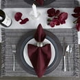 thumbnail image 2 of Design Imports FRINGE VARIGATED Placemat Gray Set of 6, 2 of 6