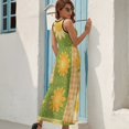 thumbnail image 7 of Floral Colorful Flower Sleeveless Dress Female Clothing Dress Women Summer 2025 Dress, 7 of 7
