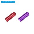 thumbnail image 3 of Uxcell Dart Flight Protectors Aluminum Dart Accessories, Red Purple 6 Pack, 3 of 5