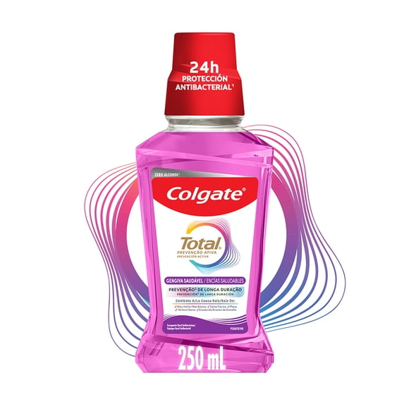 Enjuague Bucal Colgate Encías Saludables Prevención Activa sin Alcohol 250 ml