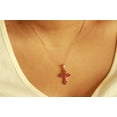 thumbnail image 4 of Gin & Grace 10KT RG Ruby  and diamond accent Pendant Necklace, 4 of 5