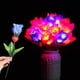 thumbnail image 2 of Bienvenido 3 piezas románticas luminosas rosas flor noche luz intermitente simulación flor luz hogar escritorio decoración Navidad regalo del día de San Valentín, 2 of 8