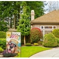 thumbnail image 3 of Jbralid Hello Summer Garden Flags for Outside, Dog with Sunglass Beach Sun Hat Yard Decoration, Small Seasonal Outdoor Decor for Spring Farmhouse Holiday,12x18 Inch Double Sided, 3 of 5