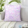 thumbnail image 6 of ZICANCN Purple Abstract Polka Dots Decorative Throw Pillow Covers, Bed Couch Sofa Decorative Knit Pillow Covers for Living Room Farmhouse 12"x12", 6 of 8