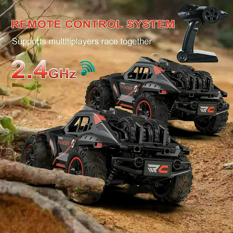 4WD RC Car High Speed Off Road Monster Truck for Kids Adults 1:16 Scale 20+  MPH 