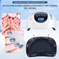 thumbnail image 4 of UV LED Nail Lamp   180W Nail Curing Lamps for Home & Salon  Led Nail Dryer with Automatic Sensor/4 Timer Setting  Professional Nail Art Tools for Gel Polish, 4 of 10