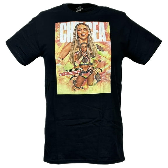 Chelsea Green Poster Print Black T-shirt