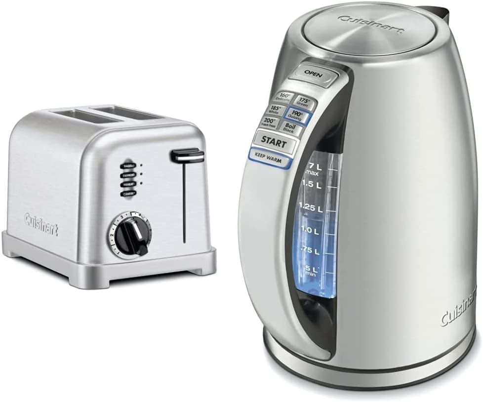 practical Cuisinart CPT180P1 Metal Classic 4Slice Toaster Brushed