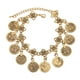 thumbnail image 2 of Pulsera de la moneda Sunnimix Boho Vintage Pta Oro Moneda Turca Festival Joyería Bronce, 2 of 5