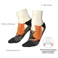 thumbnail image 6 of Naloa Four Cats Watching Rain Ankle Socks for Women Non Slip Socks No Show Socks Classic Low Cut Casual Socks Casual Socks, 6 of 7