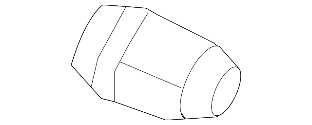 Genuine OE GM Wheel Nut - 9598708