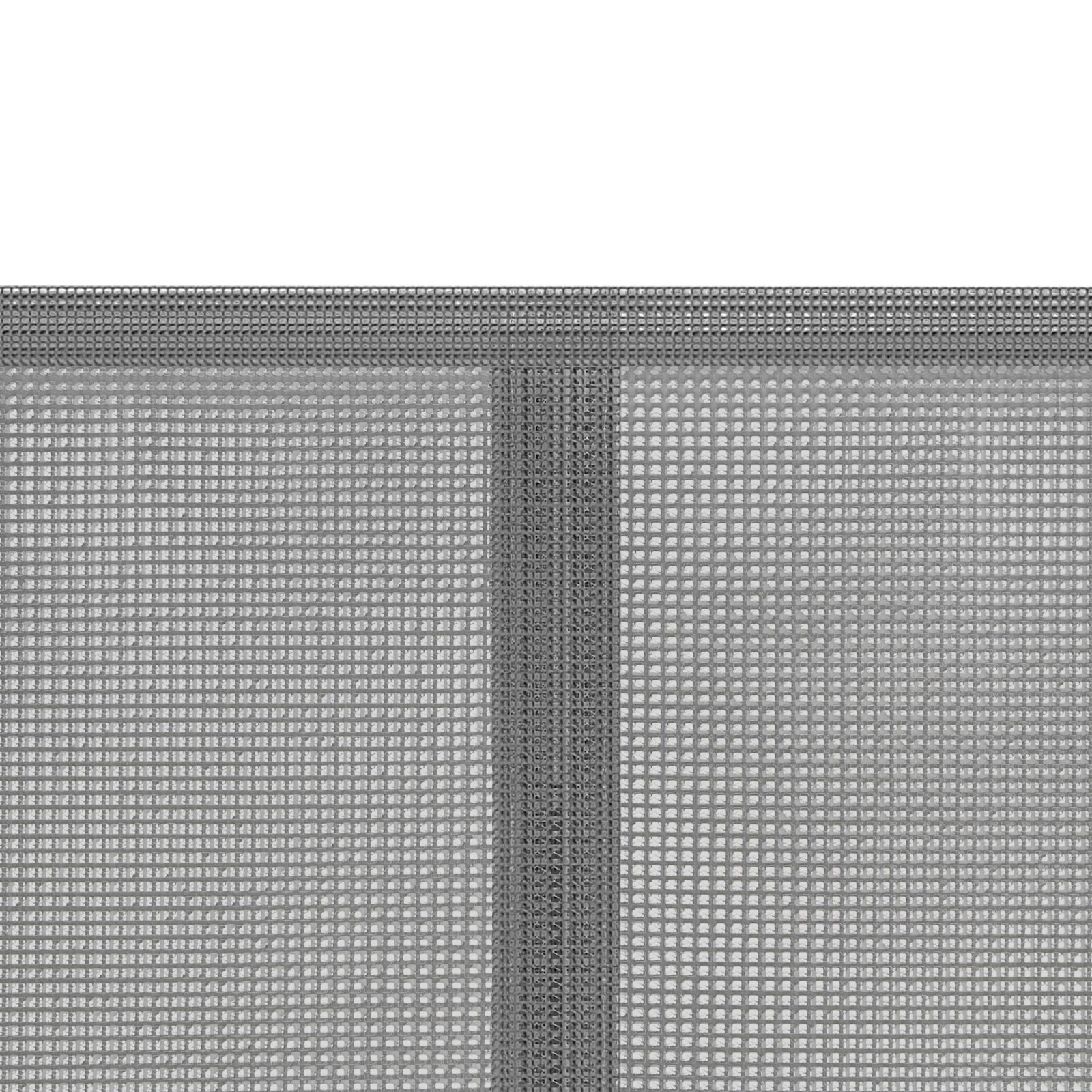 Retractable Baby Gate 34" Tall x 71" Wide, Gray Mesh, Anti-Crawl Bottom Strip, One-Hand Operation, for Indoor Stairs Doorways