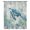 Blue Grey, variant on Teal Turtle Coastal Sheer Curtains 54" Long, Summer Beach Coral Nautical Ocean Light Filering Curtains, Breathable Simi Curtain Privacy Drapes for Kitchen Bathroom Nursery Small Window Treatment