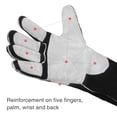 thumbnail image 3 of Guantes de soldadura YESWELDER Leather Forge MIG 16" resistentes a 500 ℃, 3 of 6