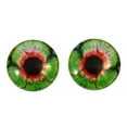 thumbnail image 3 of Green and Red Zombie Glass Eyes, 3 of 5