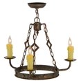 thumbnail image 7 of Meyda Tiffany 145594 Elvita 3 Light 24" Wide Taper Candle Ring Chandelier, 7 of 7