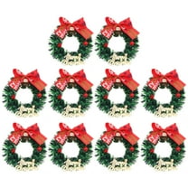 GAXIRE 10- Plastic Wreath Forms for Wall Hanging, Craft Supplies for Holiday Decorations