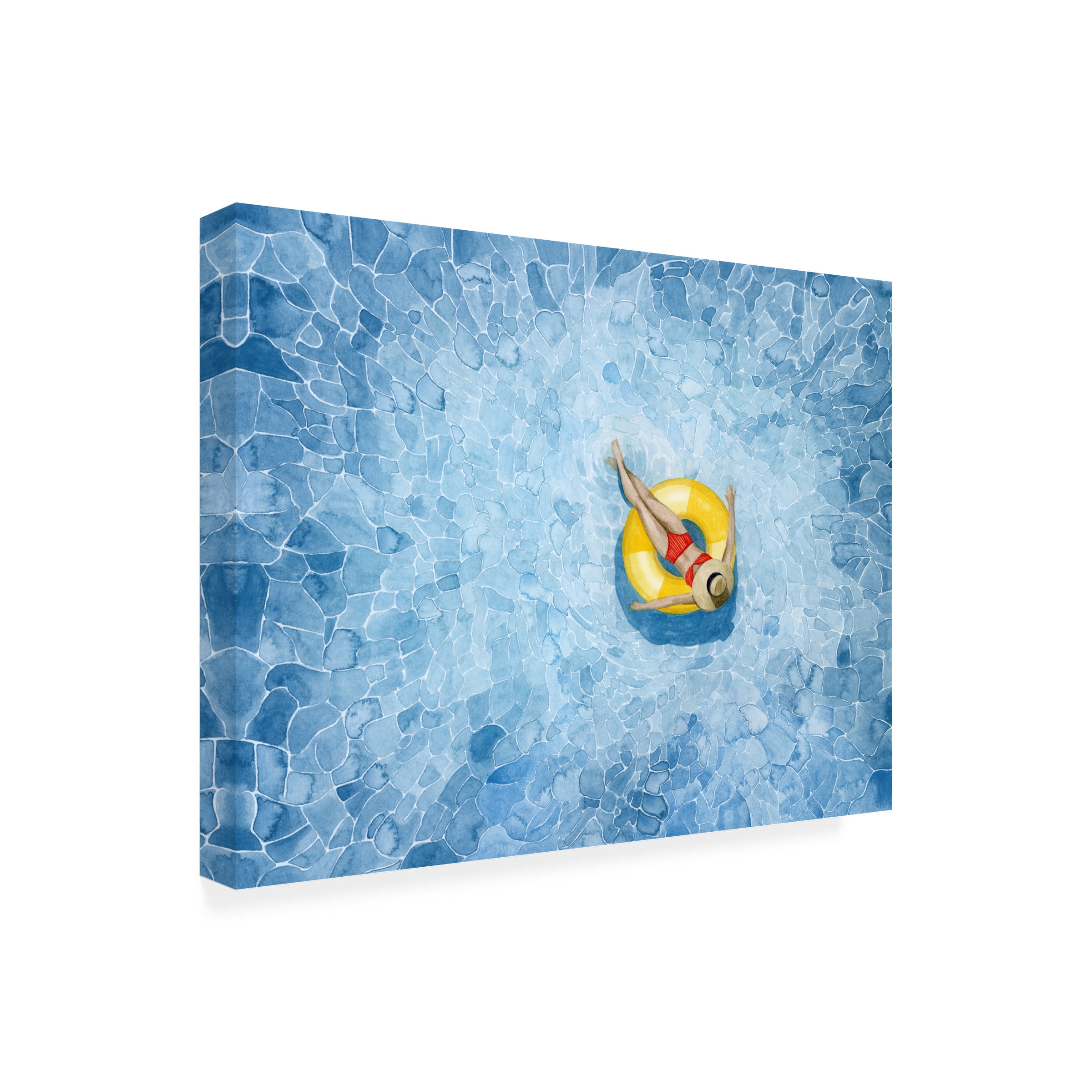 Grace Popp 'Floating II' Canvas Art