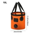thumbnail image 3 of Large Capacity Outdoor Folding Fishing Buckets Carrying Buckets Camping Buckets Washbasin Car Buckets Soaking Buckets Storage Buckets, 3 of 6