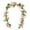 C, variant on Flocked Christmas Garland Simulation Rattan Home Wedding Outdoor Decoration Door Hanging Simulation Spring Rattan Garland