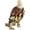 White, variant on ABPETE Patriotic Eagle Statue Decorative Wild Bird Eagle Decorative Bronze Patina Resin Figurine for Sculpture (Bronze, 10.4")