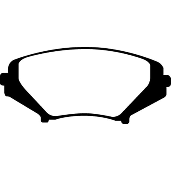 EBC Brakes Yellowstuff 4000 Series Street and Track Brake Pad Set Fits select: 2004-2011 MAZDA RX8