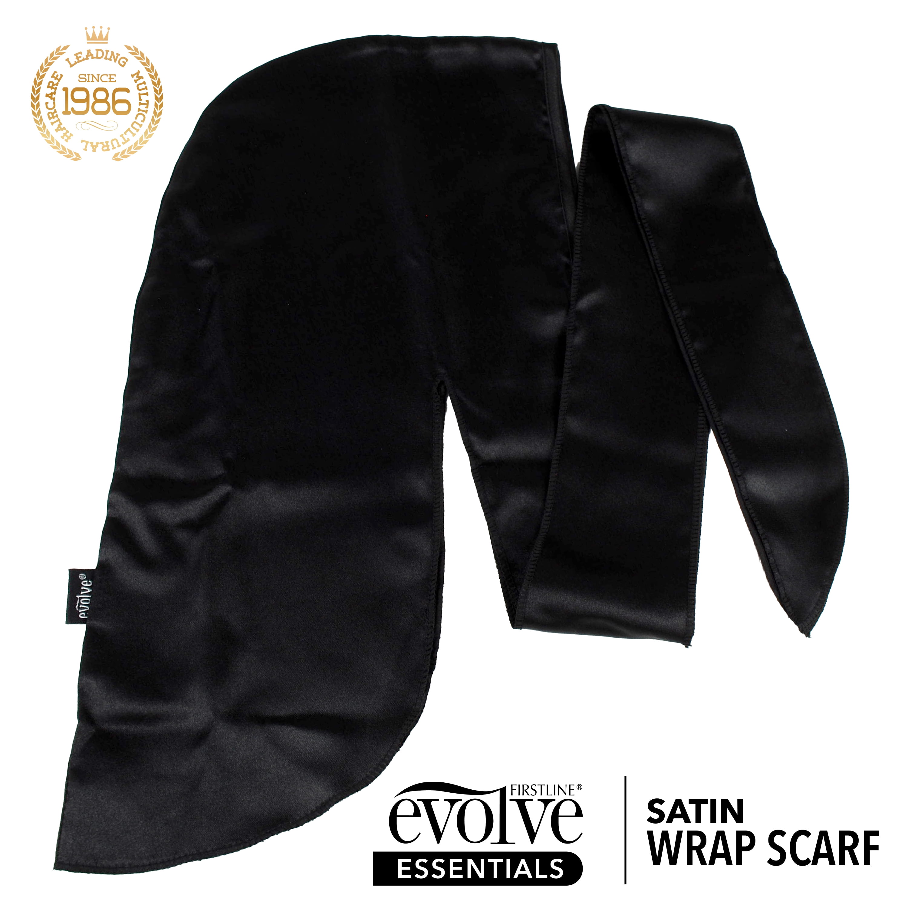 Foulard de nuit en satin Edge Wrap Scarf Evolve Firstline