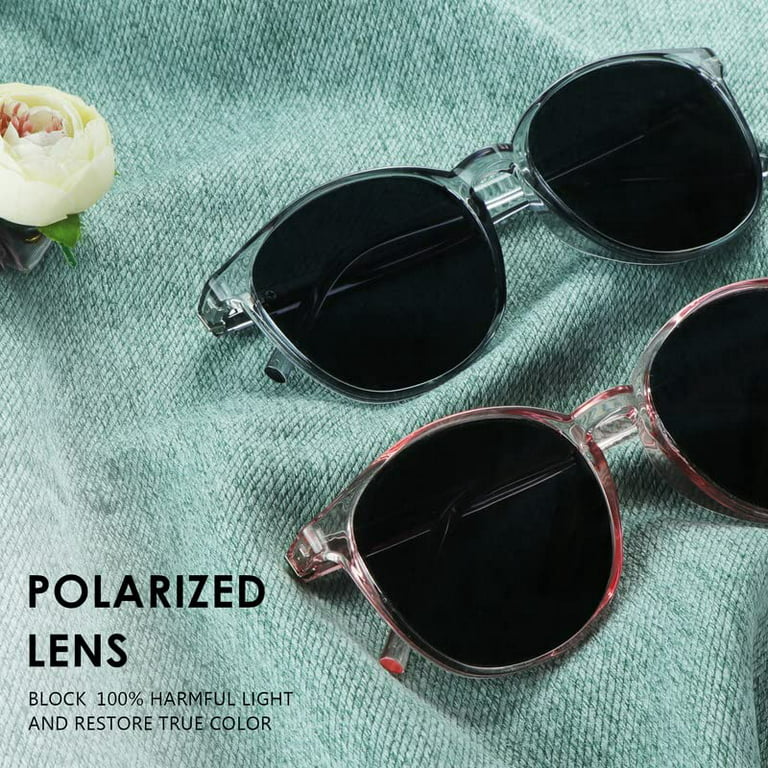 LifeArt 2 Pack Polarized Sunglasses, UV400 Protection, Retro Sun